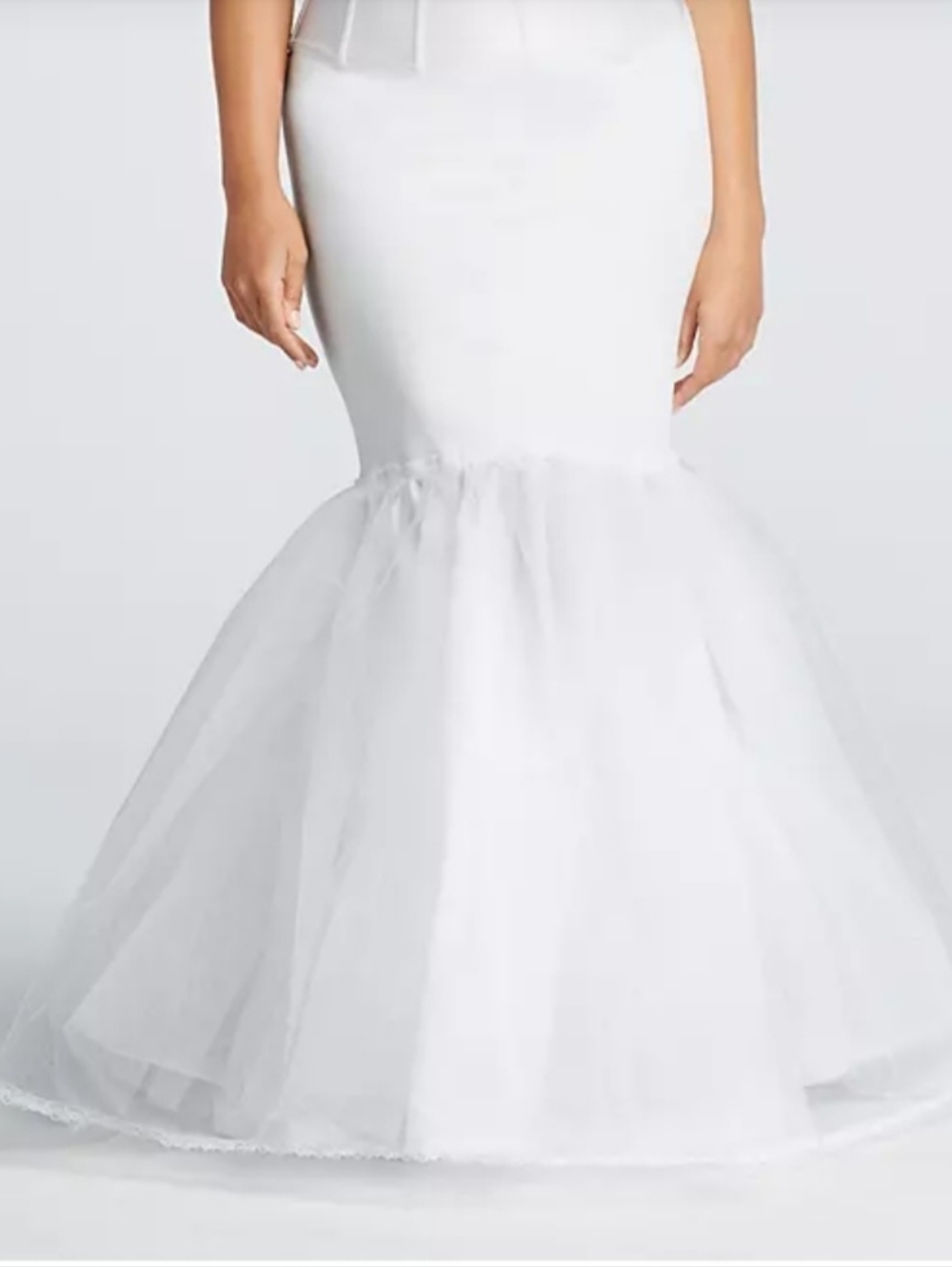 David's Bridal A-line Silhouette Pull On Slip Sz S